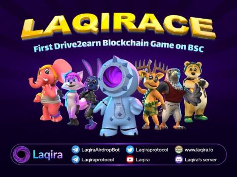 Laqirace نخستین بازی بلاکچینی Drive to earn دنیا