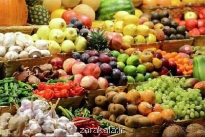 قیمت میوه و تره بار امروز سه شنبه ۱۱ مردادماه ۱۴۰۱
