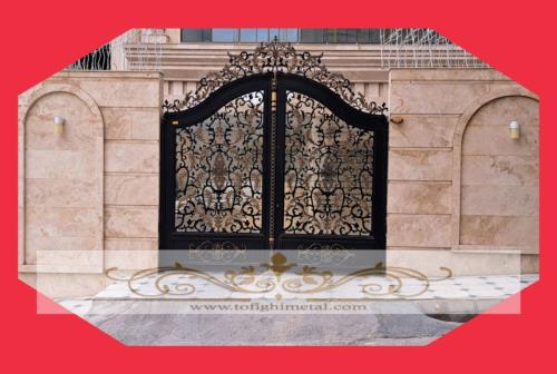 درب برش لیزری CNC صنایع فلزی توفیقی
