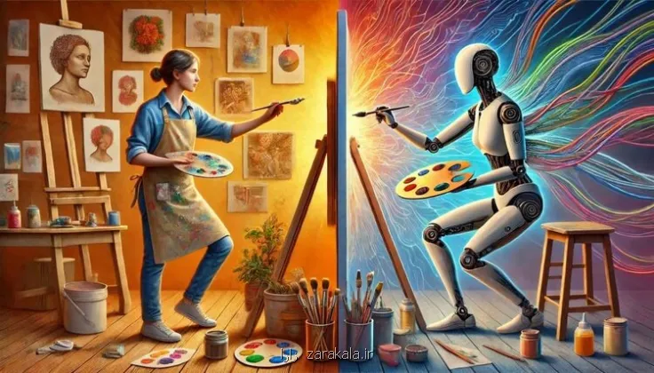 آیا روبات ها نقاش می شوند؟