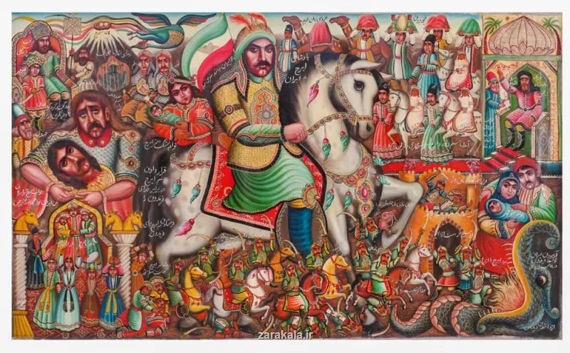 از فرنگ برگشته ای که نقاشی قهوه خانه ای را نجات داد!