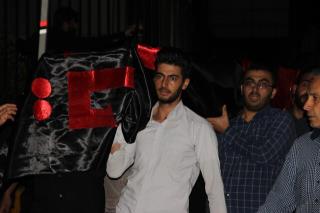 خاكسپاری پیكر 3 تن از دانشجویان دانشگاه خواجه نصیر