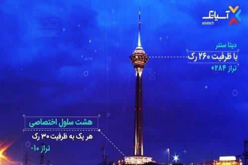 فاز دوم مركز داده آسیاتك در تراز10- برج میلاد به بهره برداری رسید